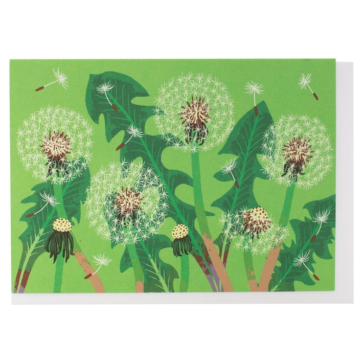 Dandelion Sticky Notes Dandelion Puffs Note Card | Simblist Group