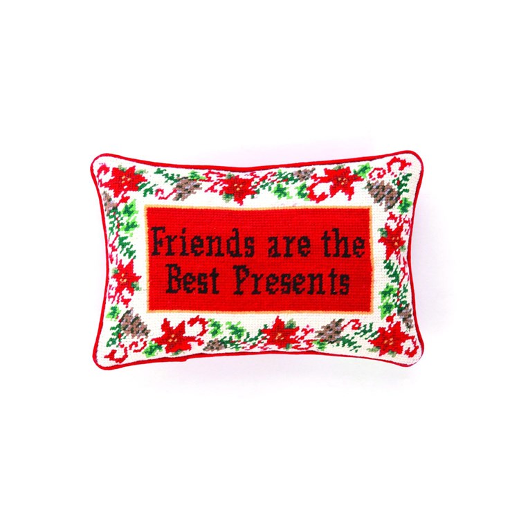 Friends are the best presents pillow 2025